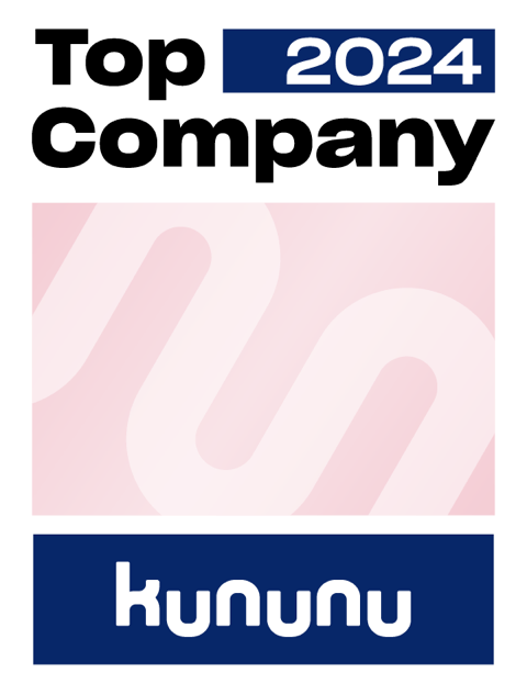 Wir gehören zu den rund 5% der beliebtesten Unternehmen auf kununu.